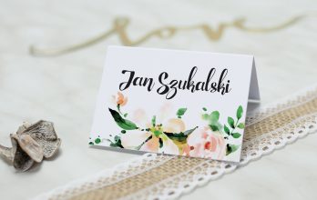 piękna winietka w kwiaty